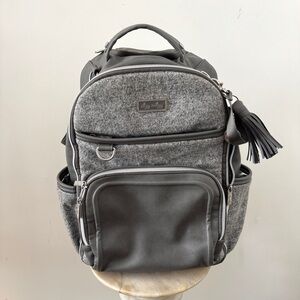 Itzy Ritzy Grayson Boss Plus XL Baby Diaper Bag Backpack No Changing Pad